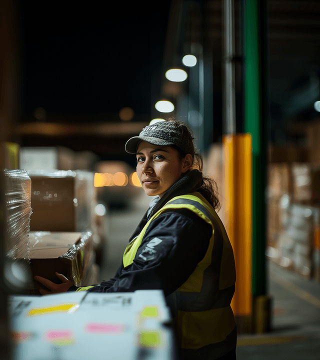 Warehouse Worker (m/f/d) role visualization